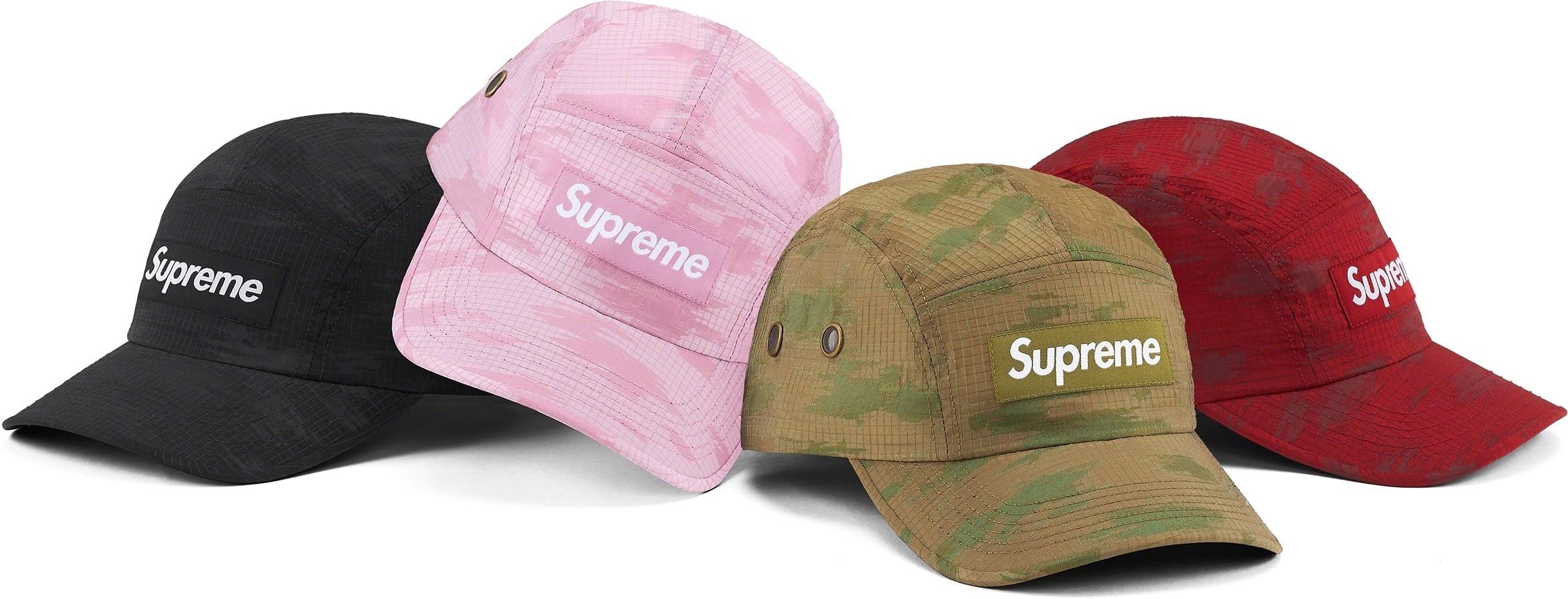 Broken Camo Camp Cap